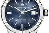 Buy Shop Maurice Lacroix Aikon Automatic Blue Dial Silver Steel Strap Watch For Men - AI6008-SS002-430-1 USA Online