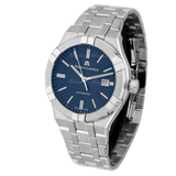Buy Shop Maurice Lacroix Aikon Automatic Blue Dial Silver Steel Strap Watch For Men - AI6008-SS002-430-1 USA Online