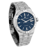 Buy Shop Maurice Lacroix Aikon Automatic Blue Dial Silver Steel Strap Watch For Men - AI6008-SS002-430-1 USA Online