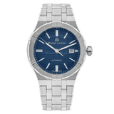 Buy Shop Maurice Lacroix Aikon Automatic Blue Dial Silver Steel Strap Watch For Men - AI6008-SS002-430-1 USA Online
