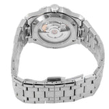 Buy Shop Maurice Lacroix Aikon Automatic Blue Dial Silver Steel Strap Watch for Women - AI1807-SS002-430-1 USA Online