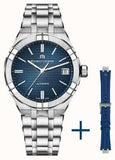 Buy Shop Maurice Lacroix Aikon Automatic Blue Dial Silver Steel Strap Watch for Women - AI1807-SS002-430-1 USA Online