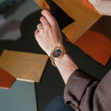 Buy Shop Maurice Lacroix Aikon Automatic Brown Dial Brown Leather Strap Watch For Men - AI6008-BRZ01-730-3 USA Online