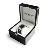 Buy Shop Maurice Lacroix Aikon Automatic Chronograph Black Dial Black Leather Strap Watch for Men - AI1808-SS000-330-2 USA Online