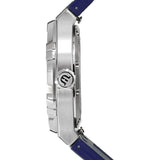 Buy Shop Maurice Lacroix Aikon Automatic Date Blue Dial Blue Silicone Strap Watch For Men - AI6008-SS000-430-4 USA Online