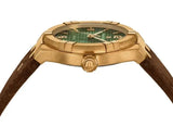 Buy Shop Maurice Lacroix Aikon Automatic Green Dial Brown Leather Strap Watch For Men - AI6008-BRZ0B-630-M USA Online
