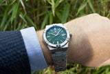 Buy Shop Maurice Lacroix Aikon Automatic Green Dial Silver Steel Strap Watch for Men - AI1807-SS002-630-1 USA Online