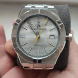 Buy Shop Maurice Lacroix Aikon Automatic Grey Dial Silver Steel Strap Watch For Men - AI6008-SS00F-231-A USA Online