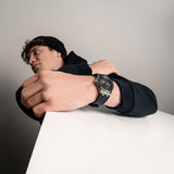 Buy Shop Maurice Lacroix Aikon Automatic Gunmetal Dial Black Rubber Strap Watch For Men - AI6008-PVB00-330-2 USA Online