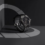 Buy Shop Maurice Lacroix Aikon Automatic Gunmetal Dial Black Rubber Strap Watch For Men - AI6008-PVB00-330-2 USA Online