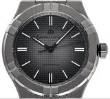 Buy Shop Maurice Lacroix Aikon Automatic Gunmetal Dial Black Rubber Strap Watch For Men - AI6008-PVB00-330-2 USA Online