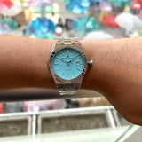 Buy Shop Maurice Lacroix Aikon Automatic Limited Summer Edition Blue Dial Silver Steel Strap Watch For Men - AI6008-SS00F-431-1 USA Online