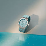 Buy Shop Maurice Lacroix Aikon Automatic Sky Blue Dial Silver Steel Strap Watch For Men - AI6008-SS00F-431-C USA Online