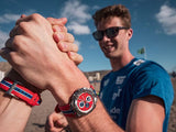 Buy Shop Maurice Lacroix Aikon Beach Volley Vikings Limited Edition Red Dial Red Rubber Strap Watch for Men - AI1018-SS001-530-6 USA Online