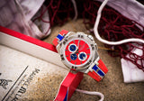 Buy Shop Maurice Lacroix Aikon Beach Volley Vikings Limited Edition Red Dial Red Rubber Strap Watch for Men - AI1018-SS001-530-6 USA Online