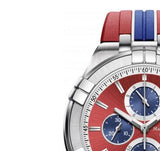 Buy Shop Maurice Lacroix Aikon Beach Volley Vikings Limited Edition Red Dial Red Rubber Strap Watch for Men - AI1018-SS001-530-6 USA Online