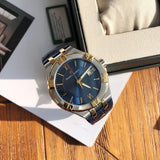Buy Shop Maurice Lacroix Aikon Blue Dial Blue Leather Strap Watch for Men - AI1008-PVY11-432-1 USA Online