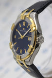 Buy Shop Maurice Lacroix Aikon Blue Dial Blue Leather Strap Watch for Men - AI1008-PVY11-432-1 USA Online