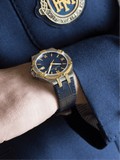 Buy Shop Maurice Lacroix Aikon Blue Dial Blue Leather Strap Watch for Men - AI1008-PVY11-432-1 USA Online