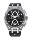 Buy Shop Maurice Lacroix Aikon Chronograph Black Dial Black Leather Strap Watch for Men - AI1018-SS001-330-1 USA Online
