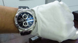 Buy Shop Maurice Lacroix Aikon Chronograph Black Dial Black Leather Strap Watch for Men - AI1018-SS001-330-2 USA Online