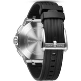 Buy Shop Maurice Lacroix Aikon Chronograph Black Dial Black Leather Strap Watch for Men - AI1018-SS001-330-2 USA Online