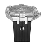Buy Shop Maurice Lacroix Aikon Chronograph Black Dial Black Leather Strap Watch for Men - AI1018-SS001-330-2 USA Online