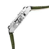Buy Shop Maurice Lacroix Aikon Chronograph Black Dial Green Leather Strap Watch for Men - AI1018-PVB21-330-1 USA Online