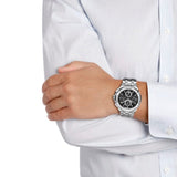 Buy Shop Maurice Lacroix Aikon Chronograph Black Dial Silver Steel Strap Watch for Men - AI1018-SS002-330-1 USA Online