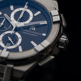 Buy Shop Maurice Lacroix Aikon Chronograph Black Dial Silver Steel Strap Watch for Men - AI1018-SS002-330-1 USA Online