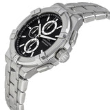 Buy Shop Maurice Lacroix Aikon Chronograph Black Dial Silver Steel Strap Watch for Men - AI1018-SS002-330-1 USA Online