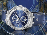 Buy Shop Maurice Lacroix Aikon Chronograph Blue Dial Blue Leather Strap Watch for Men - AI1018-SS001-430-1 USA Online
