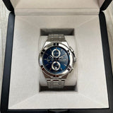 Buy Shop Maurice Lacroix Aikon Chronograph Blue Dial Silver Steel Strap Watch for Men - AI1018-SS002-430-1 USA Online