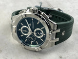 Buy Shop Maurice Lacroix Aikon Chronograph Green Dial Green Rubber Strap Watch for Men - AI1018-SS000-630-5 USA Online