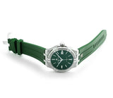 Buy Shop Maurice Lacroix Aikon Chronograph Green Dial Green Rubber Strap Watch for Men - AI1808-SS000-630-5 USA Online
