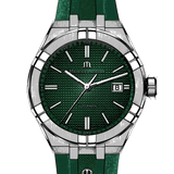 Buy Shop Maurice Lacroix Aikon Chronograph Green Dial Green Rubber Strap Watch for Men - AI1808-SS000-630-5 USA Online