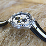 Buy Shop Maurice Lacroix Aikon Chronograph King of the Court Limited Edition Silver Dial Grey Rubber Strap Watch for Men - AI1018-TT030-130-K USA Online