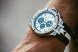 Buy Shop Maurice Lacroix Aikon Chronograph King of the Court Limited Edition Silver Dial Grey Rubber Strap Watch for Men - AI1018-TT030-130-K USA Online