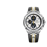 Buy Shop Maurice Lacroix Aikon Chronograph King of the Court Limited Edition Silver Dial Grey Rubber Strap Watch for Men - AI1018-TT030-130-K USA Online