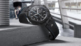 Buy Shop Maurice Lacroix Aikon Chronograph Limited Edition Black Dial Black Leather Strap Watch for Men - AI1018-PVB01-337-1 USA Online