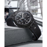 Buy Shop Maurice Lacroix Aikon Chronograph Limited Edition Black Dial Black Leather Strap Watch for Men - AI1018-PVB01-337-1 USA Online