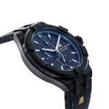 Buy Shop Maurice Lacroix Aikon Chronograph Limited Edition Black Dial Black Leather Strap Watch for Men - AI1018-PVB01-337-1 USA Online