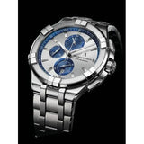 Buy Shop Maurice Lacroix Aikon Chronograph Silver Dial Silver Steel Strap Watch for Men - AI1018-SS002-131-1 USA Online