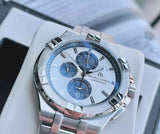 Buy Shop Maurice Lacroix Aikon Chronograph Silver Dial Silver Steel Strap Watch for Men - AI1018-SS002-131-1 USA Online
