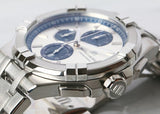 Buy Shop Maurice Lacroix Aikon Chronograph Silver Dial Silver Steel Strap Watch for Men - AI1018-SS002-131-1 USA Online