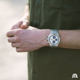 Buy Shop Maurice Lacroix Aikon Chronograph Silver Dial Silver Steel Strap Watch for Men - AI1018-SS002-131-1 USA Online