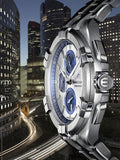 Buy Shop Maurice Lacroix Aikon Chronograph Silver Dial Silver Steel Strap Watch for Men - AI1018-SS002-131-1 USA Online