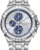 Buy Shop Maurice Lacroix Aikon Chronograph Silver Dial Silver Steel Strap Watch for Men - AI1018-SS002-131-1 USA Online
