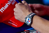 Buy Shop Maurice Lacroix Aikon Chronograph Special Edition Mahindra Racing Silver Dial Grey Rubber Strap Watch for Men - AI1018-TT031-130-2 USA Online