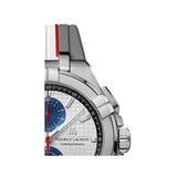 Buy Shop Maurice Lacroix Aikon Chronograph Special Edition Mahindra Racing Silver Dial Grey Rubber Strap Watch for Men - AI1018-TT031-130-2 USA Online